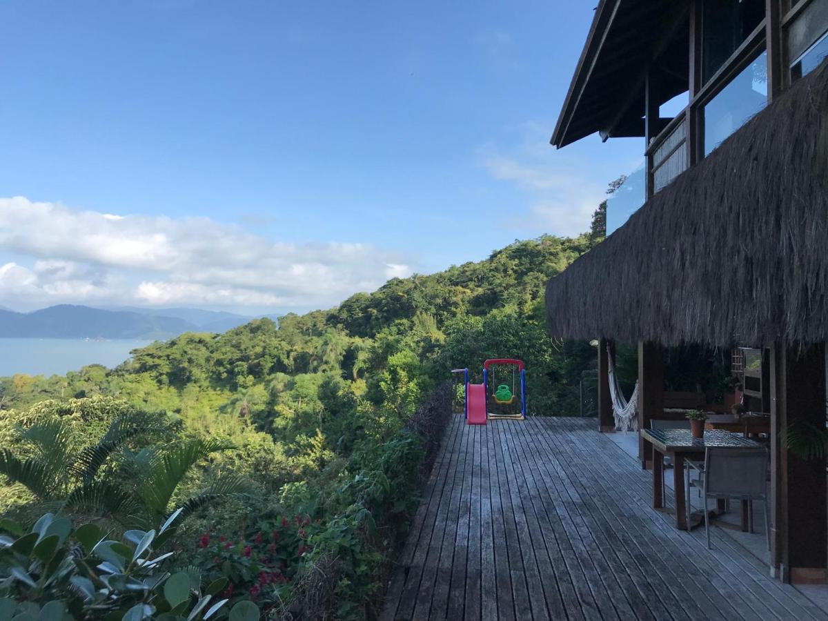 Casa Na Praia Com Vista Para O Mar 帕拉蒂 外观 照片
